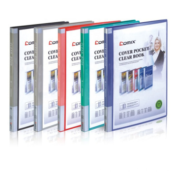 Comix File Folder A4 20 30 40 Pockets Presentation Display Book for Office